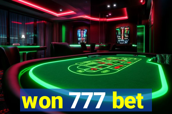 won 777 bet